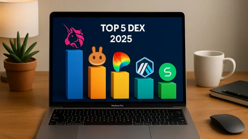 ТОП-5 DEX и мостов 2025 года: где безопасно обменивать криптовалюту